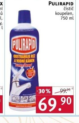 Pulirapid čistič