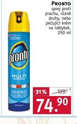 Pronto sprej proti prachu