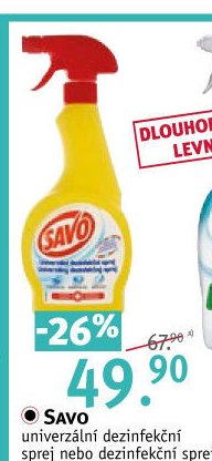 SAVO univerzální dezinfekční sprej