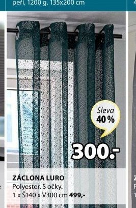 ZÁCLONA LURO