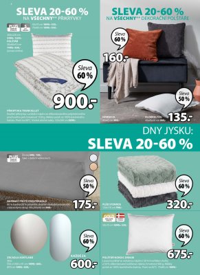 aktuální leták Jysk 25.2.2021-10.3.2021