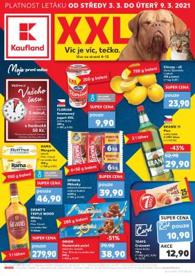 aktuální leták Kaufland 3.3.2021-9.3.2021