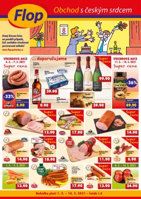 aktuální leták FLOP 1.3.2021-14.3.2021