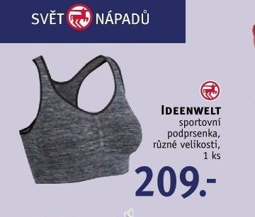 IDEENWELT sportovní podprsenka, různé velikosti, 1 ks - ROSSMANN drogerie aktualniletaky.eu