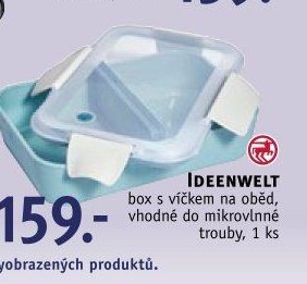 IDEENWELT box s víčkem na oběd, vhodné do mikrovlnné trouby, 1 ks - ROSSMANN drogerie aktualniletaky.eu