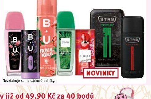 Parfémy a vůně B.U., C-Thru a STR8 - ROSSMANN drogerie aktualniletaky.eu