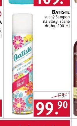Batiste suchý šampon - ROSSMANN drogerie aktualniletaky.eu