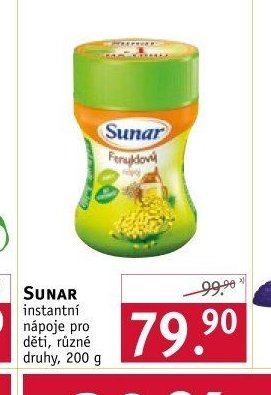 Sunar instantní nápoje