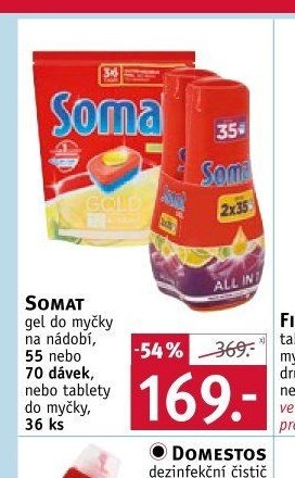 SOMAT gel do myčky