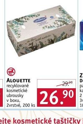 ALOUETTE recyklované kosmetické ubrousky