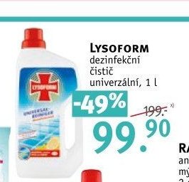 LYSOFORM dezinfekční čistič univerzální, 1 l