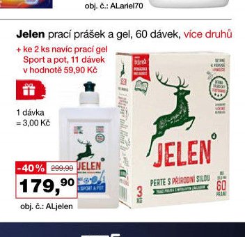 Jelen prací prášek a gel