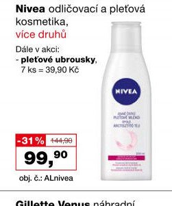 Nivea odličovací a pleťová kosmetika