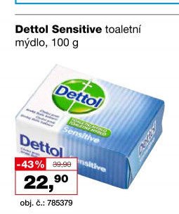 Dettol Sensitive toaletní mýdlo