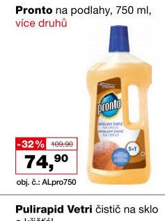 Pronto na podlahy 750 ml