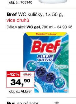 Bref WC kuličky 1x 50 g