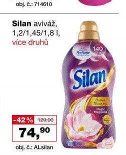 Silan aviváž 1,2/1,45/1,8 l