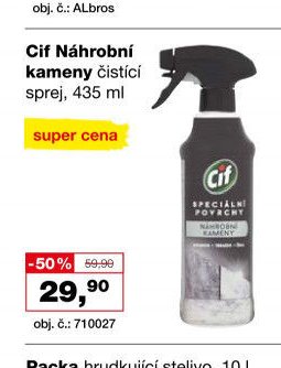 Cif Náhrobní kameny čistící sprej