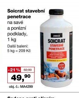 Soicrat stavební penetrace, 1 kg