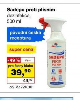 Sadepo proti plísním dezinfekce, 500 ml