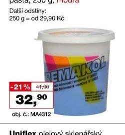 Remakol vodová tónovací pasta, 250 g, modrá