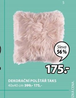 DEKORAČNÍ POLŠTÁŘ TAKS