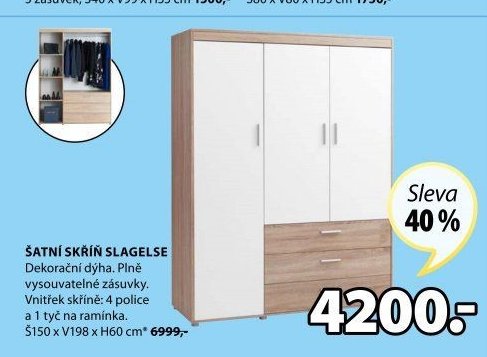 ŠATNÍ SKŘÍŇ SLAGELSE