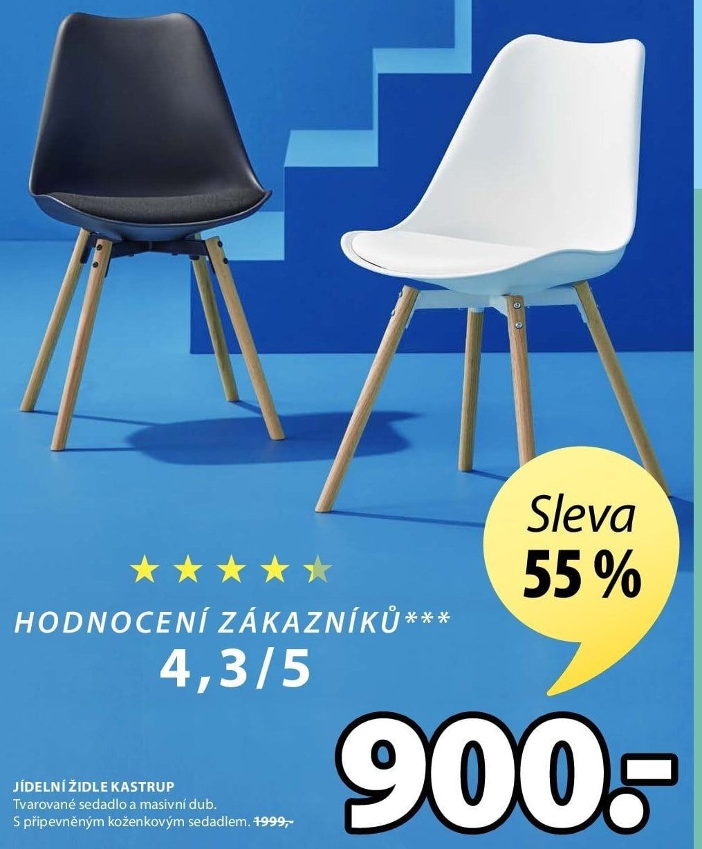 JÍDELNÍ ŽIDLE KASTRUP