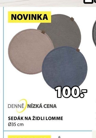 Sedák na židli LOMME