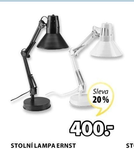 Stolní lampa ERNST - Jysk aktualniletaky.eu
