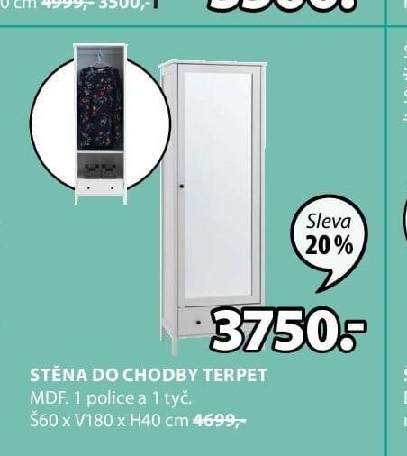 STĚNA DO CHODBY TERPET - Jysk aktualniletaky.eu