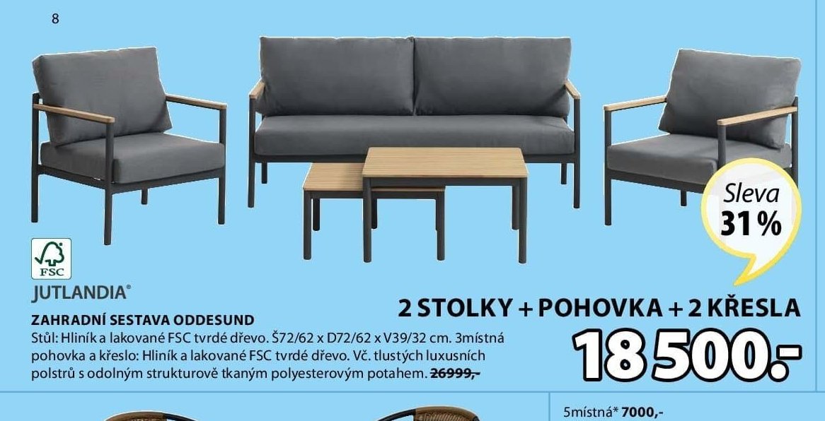 ZAHRADNÍ SESTAVA ODDESUND