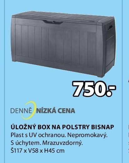 ÚLOŽNÝ BOX NA POLSTRY BISNAP