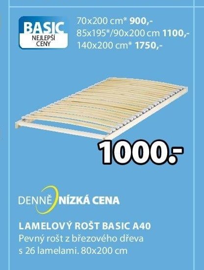 LAMELOVÝ ROŠT BASIC A40