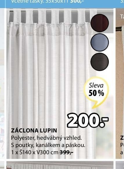 ZÁCLONA LUPIN