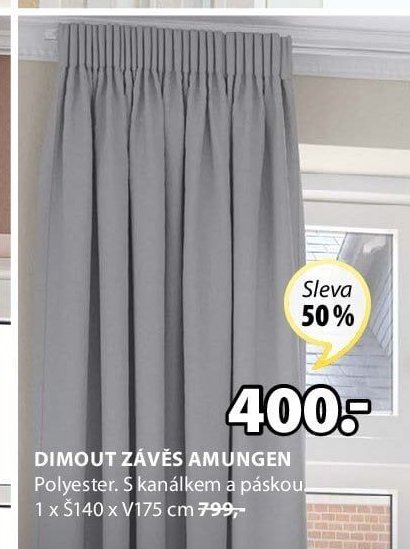 DIMOUT ZÁVĚS AMUNGEN