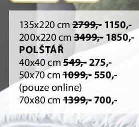 Polštář GOLD