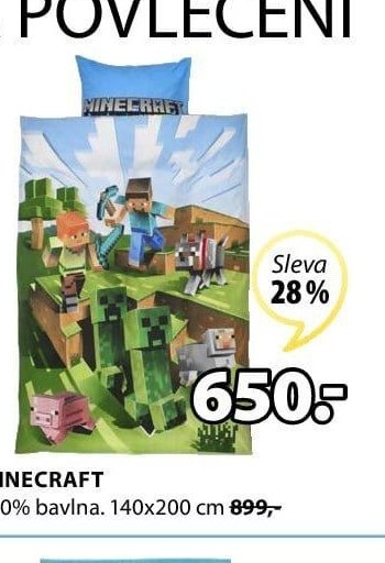 MINECRAFT povlečení
