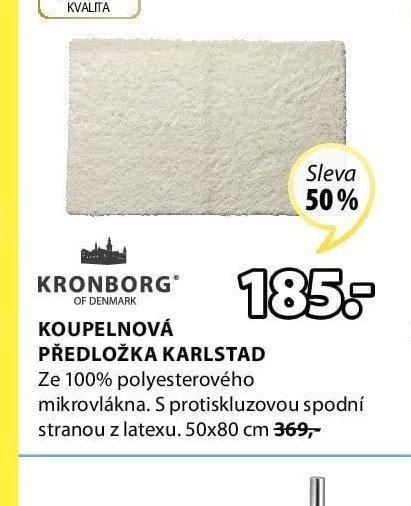 Koupelnová předložka Karlstad