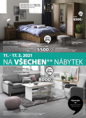 aktuální leták Jysk 11.3.2021-24.3.2021