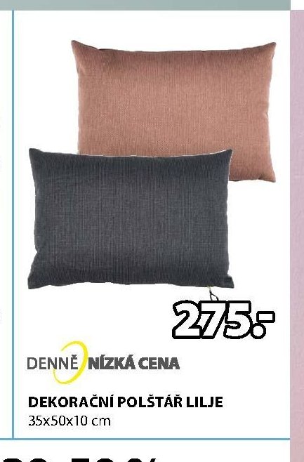 DEKORAČNÍ POLŠTÁŘ LILJE