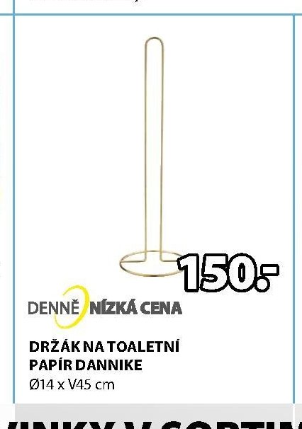 Držák na toaletní papír DANNIKE