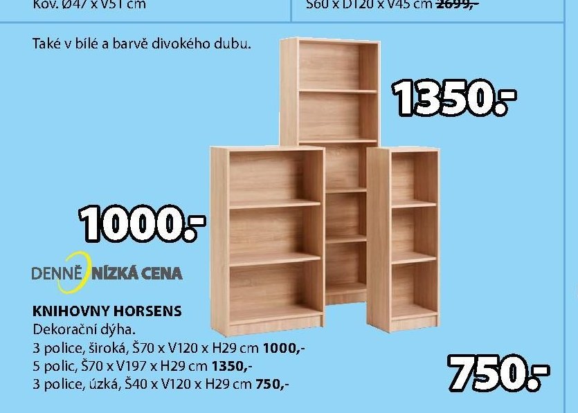 KNIHOVNY HORSENS - Jysk aktualniletaky.eu