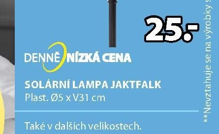SOLÁRNÍ LAMPA JAKTFALK