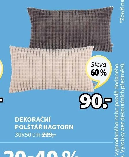 DEKORAČNÍ POLŠTÁŘ HAGTORN