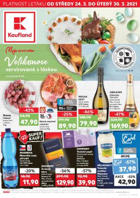 aktuální leták Kaufland 24.3.2021-30.3.2021