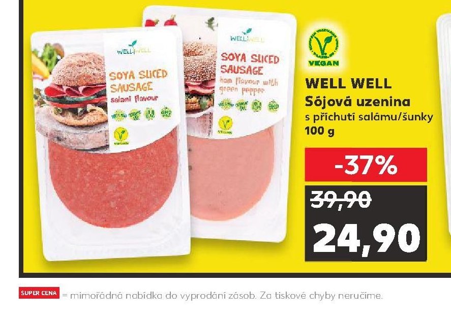 WELL WELL Sójová uzenina