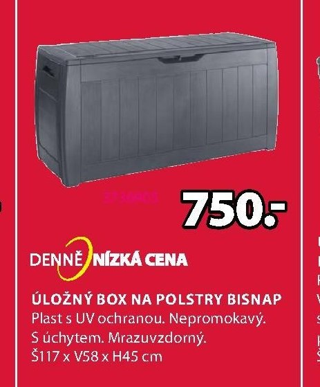 ÚLOŽNÝ BOX NA POLSTRY BISNAP