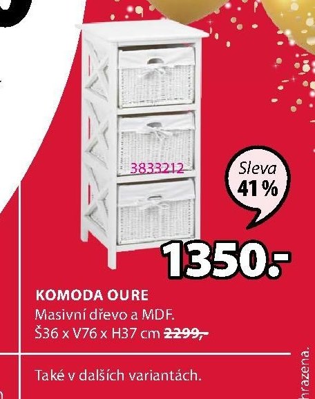 KOMODA OURE - Jysk aktualniletaky.eu