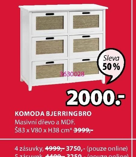 KOMODA BJERRINGBRO - Jysk aktualniletaky.eu